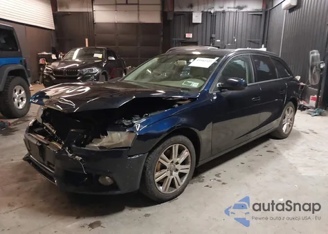 2010 Audi A4 2.0T Premium from USA, damaged, VIN WAUSFAFLXAA176027